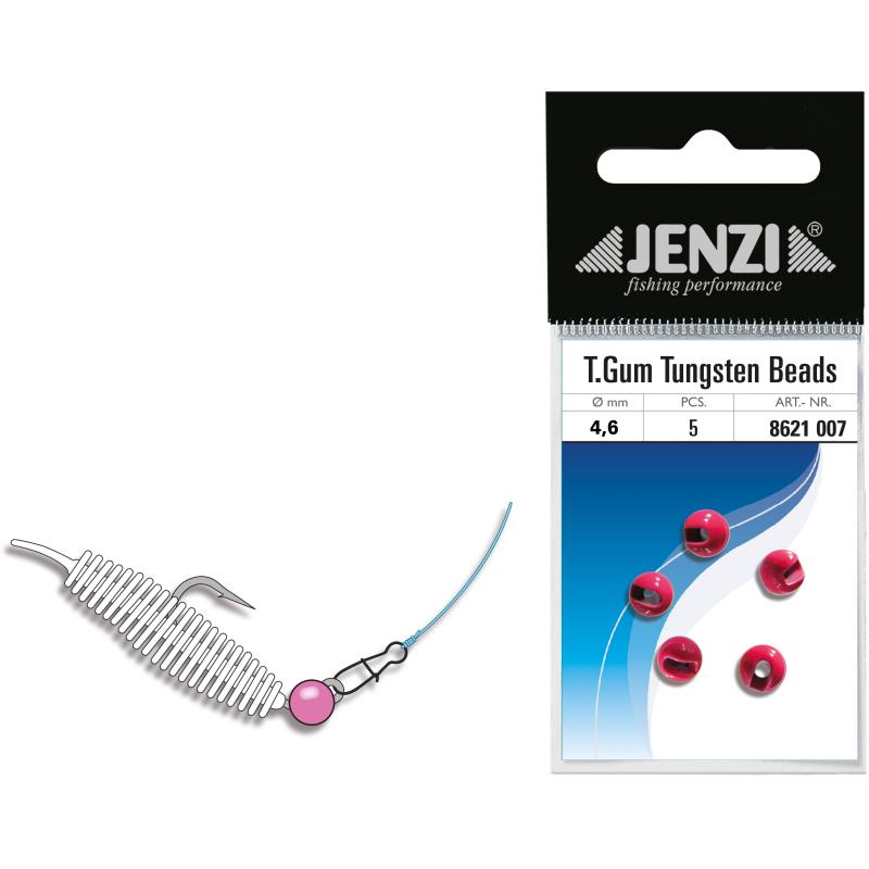 JENZI Tung.Pearl 4,6 mm 5 / SB slot.pink