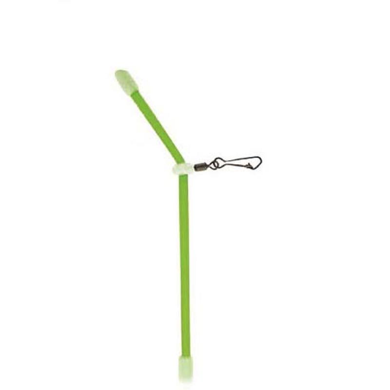 Paladin Spacer - Anti Tangle Boom Plastic curved green 10cm SB2