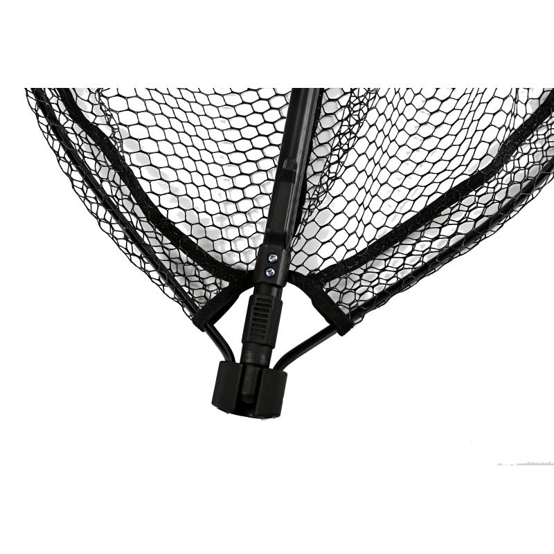 Paladin landing net Black Net Tele gummed max 210 cm head 70x50x50 cm