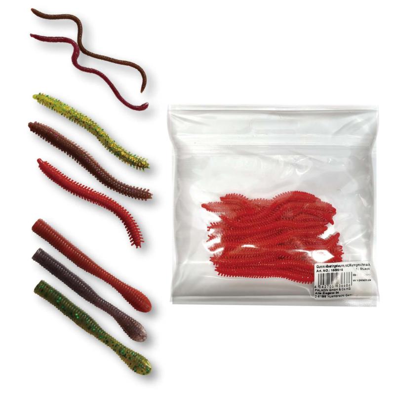 Paladin Gummy Dewworm rouge 15 pièces