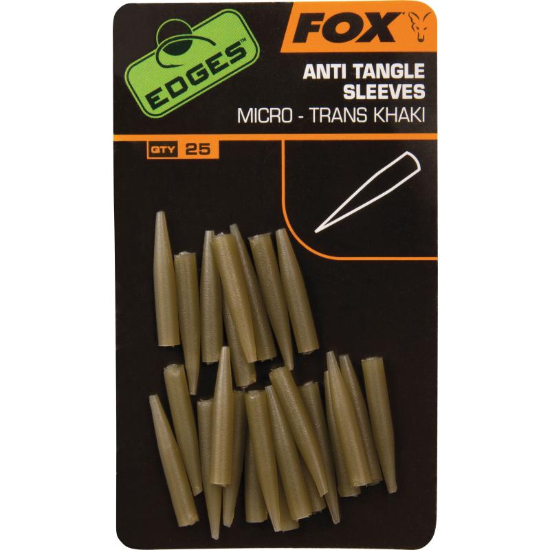 FOX Randen Anti-wirwar Sleeve Micro trans khaki x 25