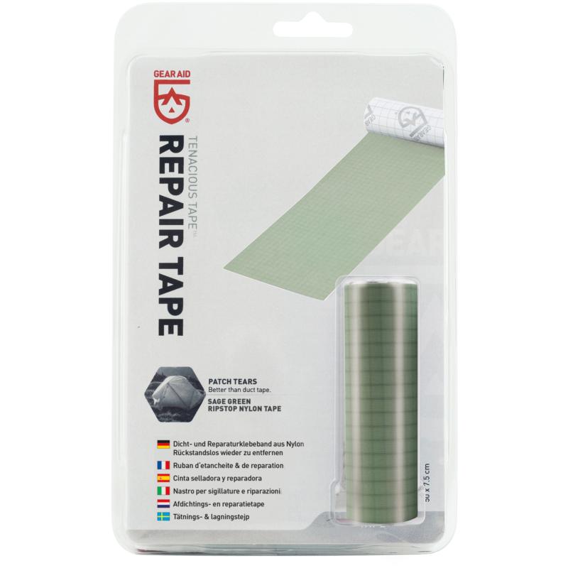 Gear Aid Reparatie Tape Groen Ripstop Nylon 50x7,5cm