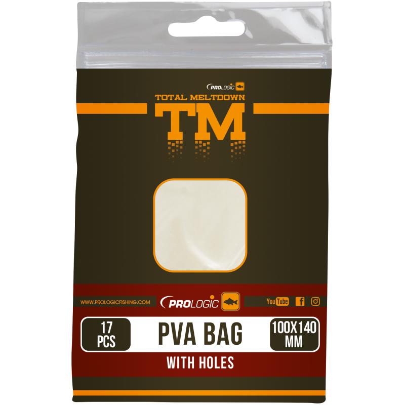 Prologic TM PVA Bag W / Holes 1 100X140mm