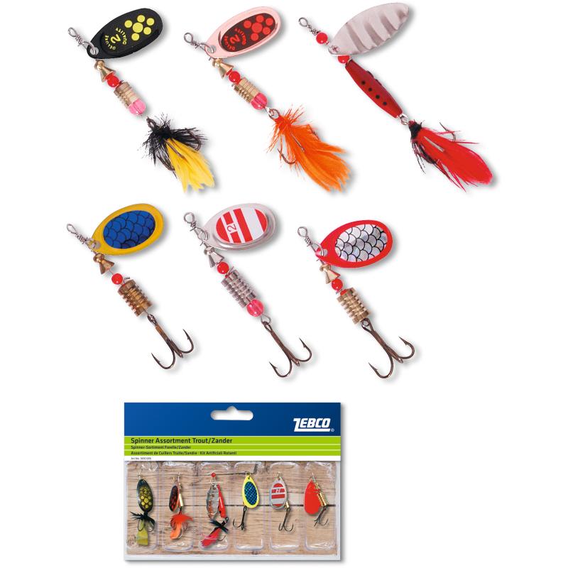 Zebco Spinner range of trout / pikeperch