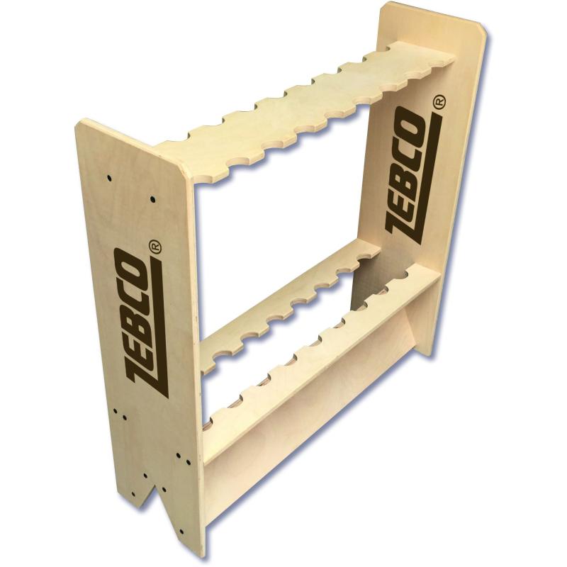 Zebco houten staafstandaard 70cm 20cm 70cm