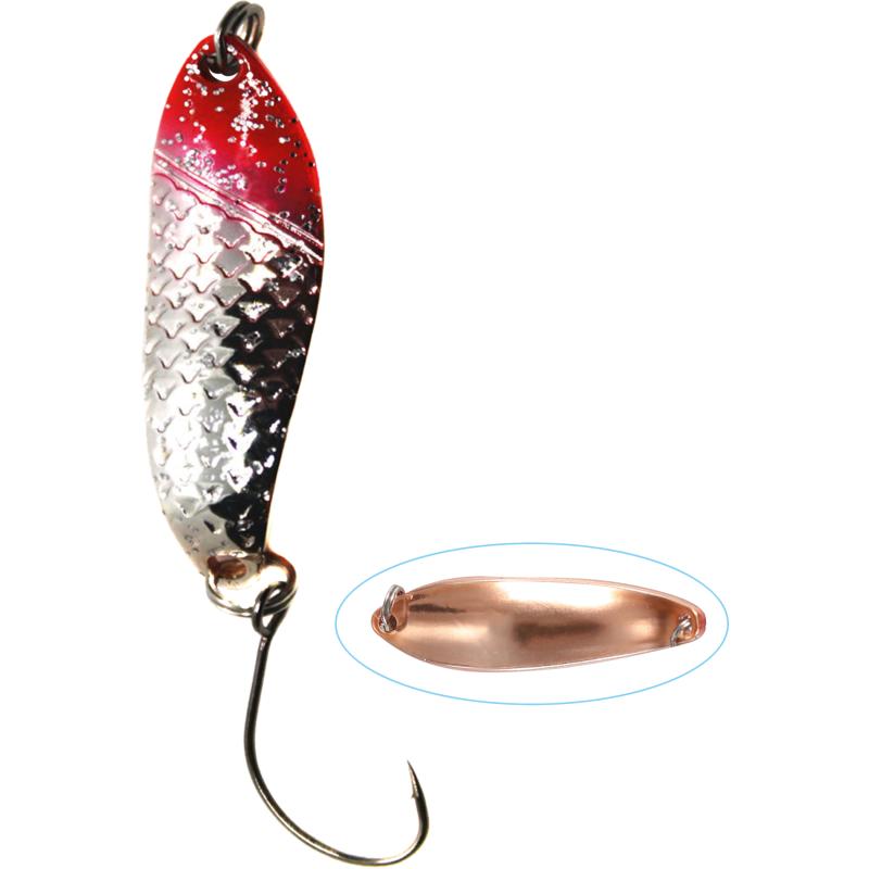 Paladin Trout Spoon X 4,3g red silver / copper