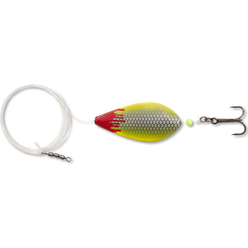 Magic Trout Spoon 8g Fat Bloody Inliner perle / jaune