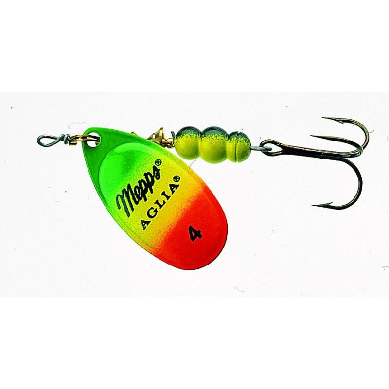 Mepps Aglia Tiger green/yellow/red size 3