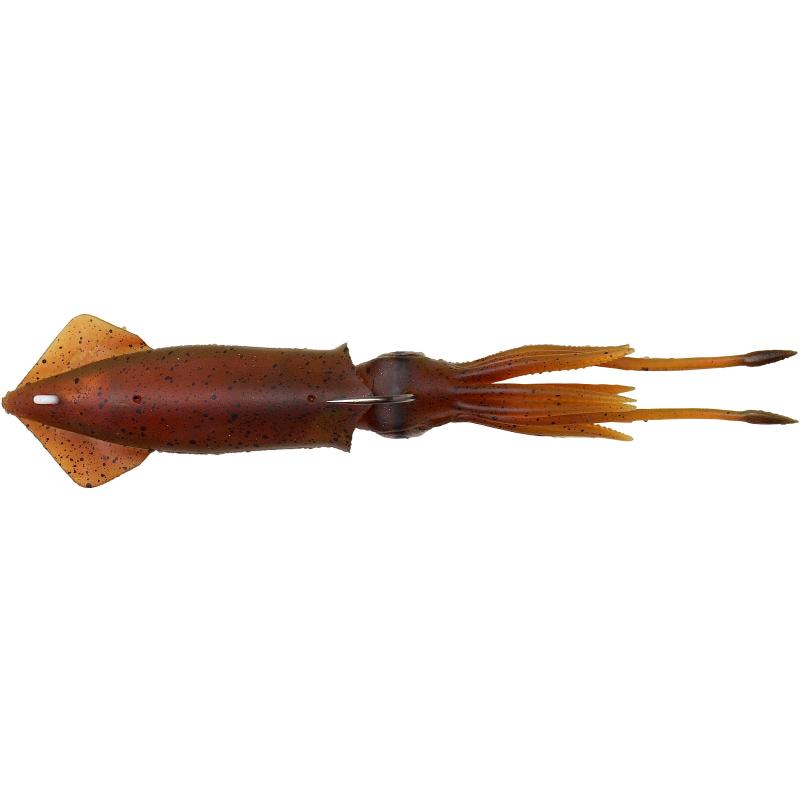 Savage Gear 3D Tpe Swim Squid 18.8cm 63G Red/Brown 1Pcs