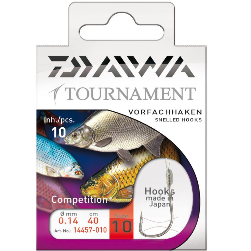 DAIWA TOURNAMENT match hook size. 10e