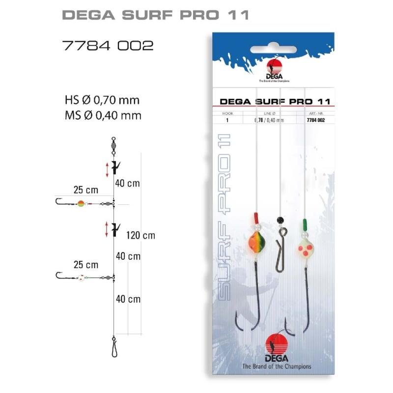DEGA Surfer Leader DEGA-SURF Pro 11