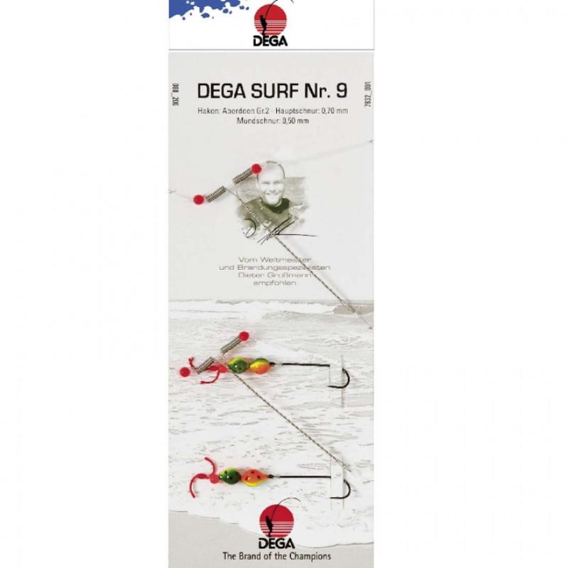 DEGA SURF 1 bis 11 Brandungs-Systeme Brandungsvorfach Surf-Rigs Boot Rig Dorsch 