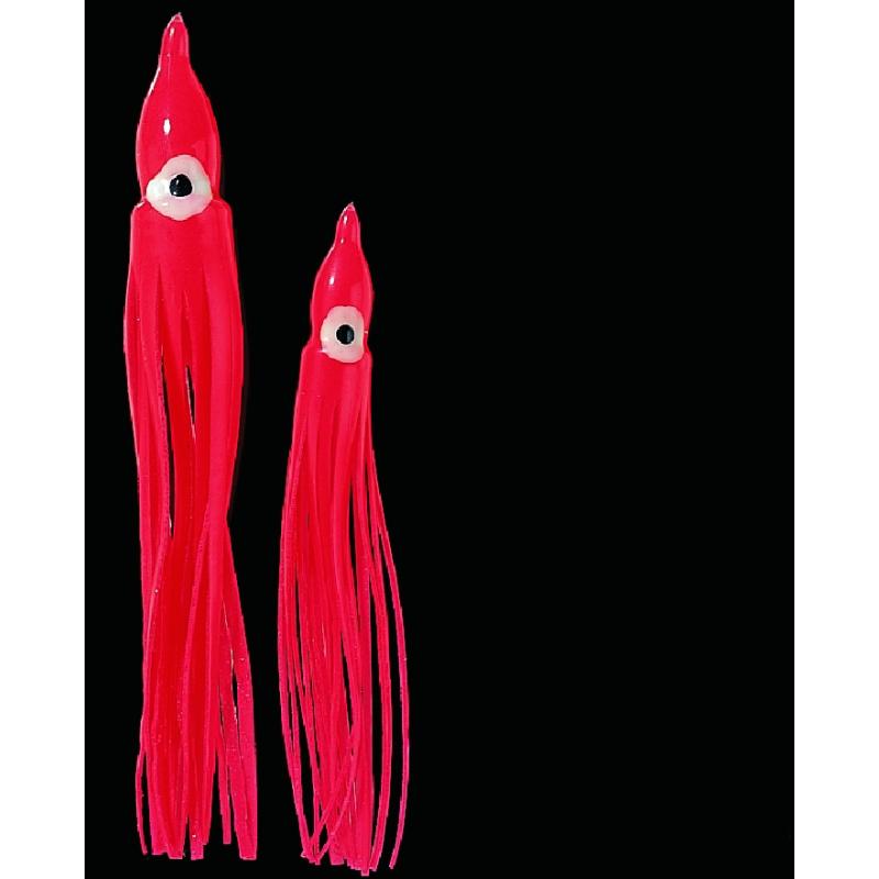 DEGA Octopus Japan-red 9 cm 5pcs.