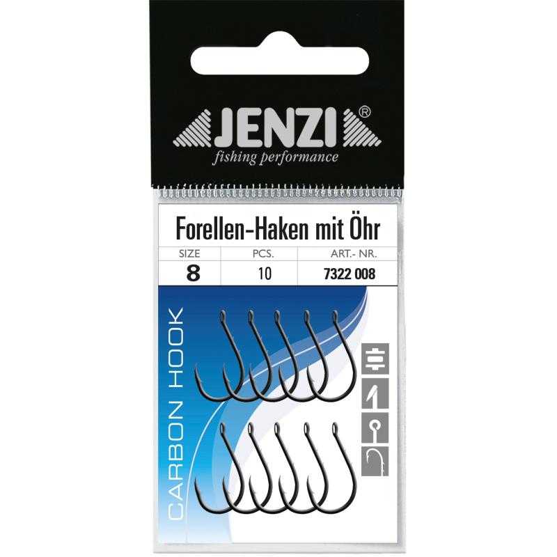 JENZI For.Hook with eyelet titan SB G.8