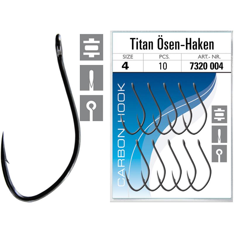 JENZI Titan eyelet Hook losen # 4 Titan