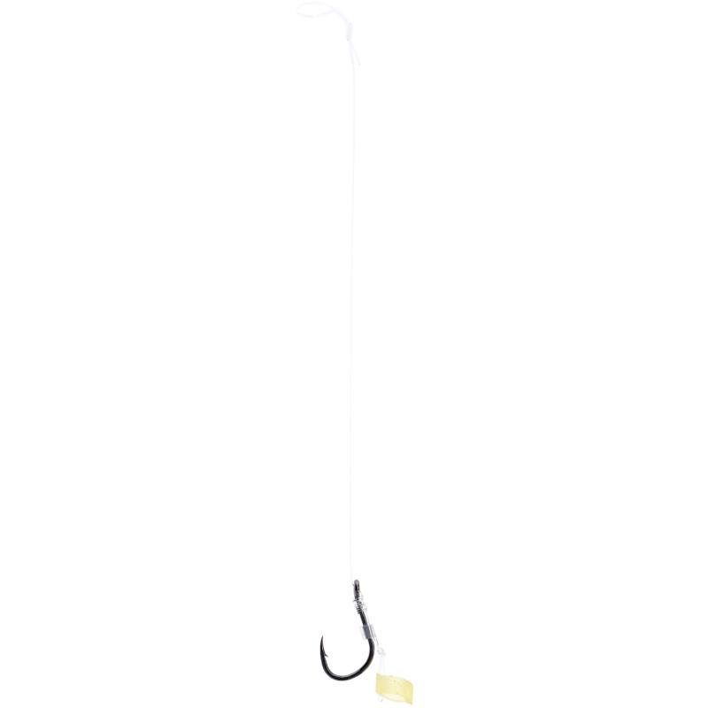 Method Feeder Rig avec caoutchouc Mono Chinu - Hook Gr. 8 / 0.25 mm / 10 cm - 8 pièces