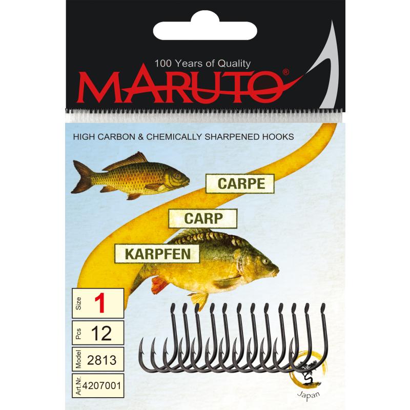 Maruto Maruto carp hook gunsmoke size 8 SB17