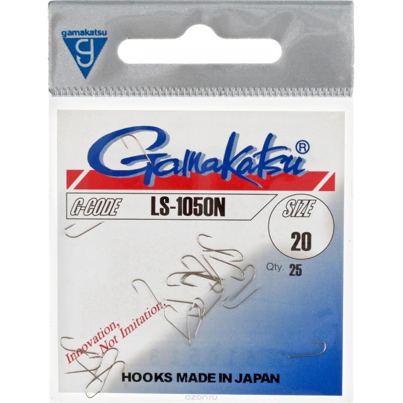 Gamakatsu Hook Ls-1050N Nickel # 19
