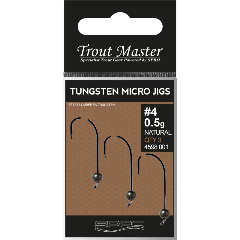 Spro Tungsten Micro Jigs Nat 0.5g # 4