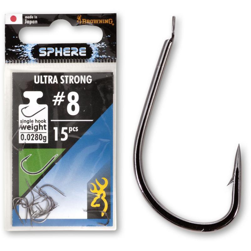 Browning hook loose # 12 Sphere Ultra Strong black nickel 15 pcs.