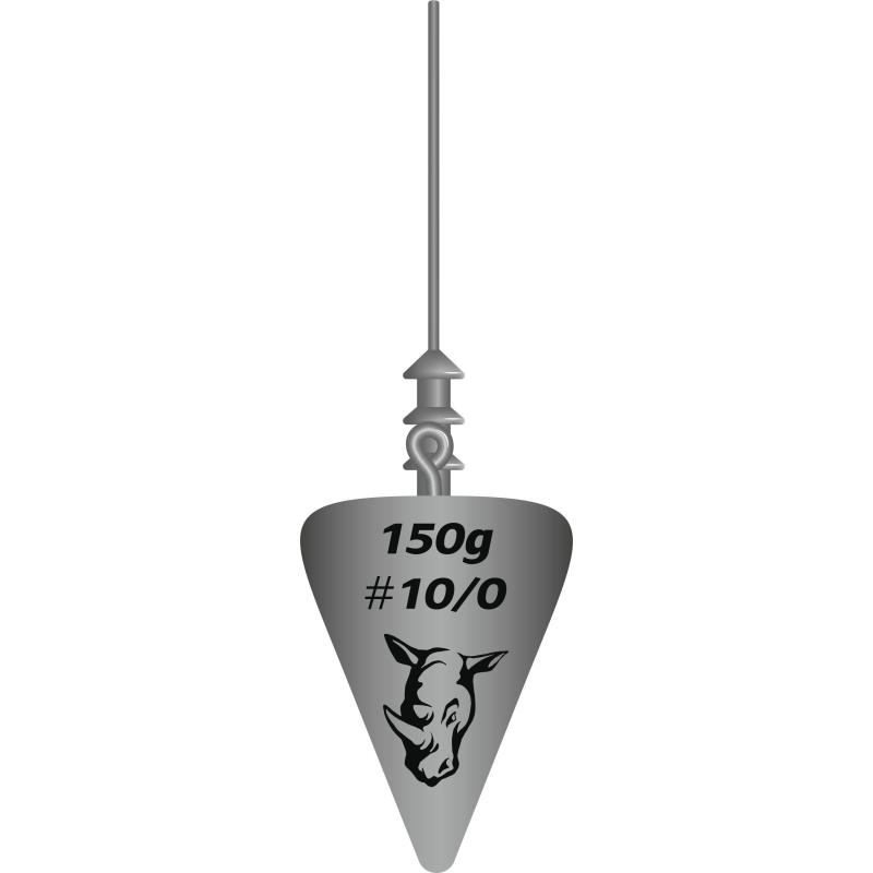Rhino 150g Jig Force UV giel # 10/0