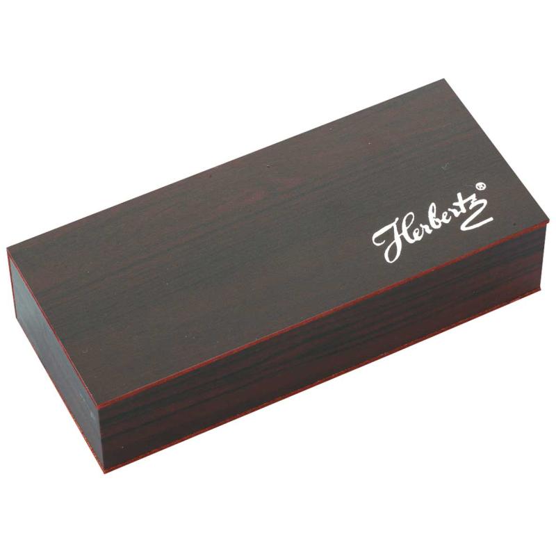 Herbertz Taschenmesser, Aisi 420, Pakka Holz, Geschenkbox, Blade 8,3 cm