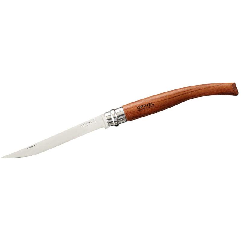 Couteau de poche Opinel No 12, Slim-Line, lame Padouk inoxydable longueur 12cm