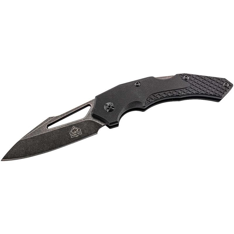 Puma Tec One-Hand Messer gebogen Blade Längt 9,5 cm