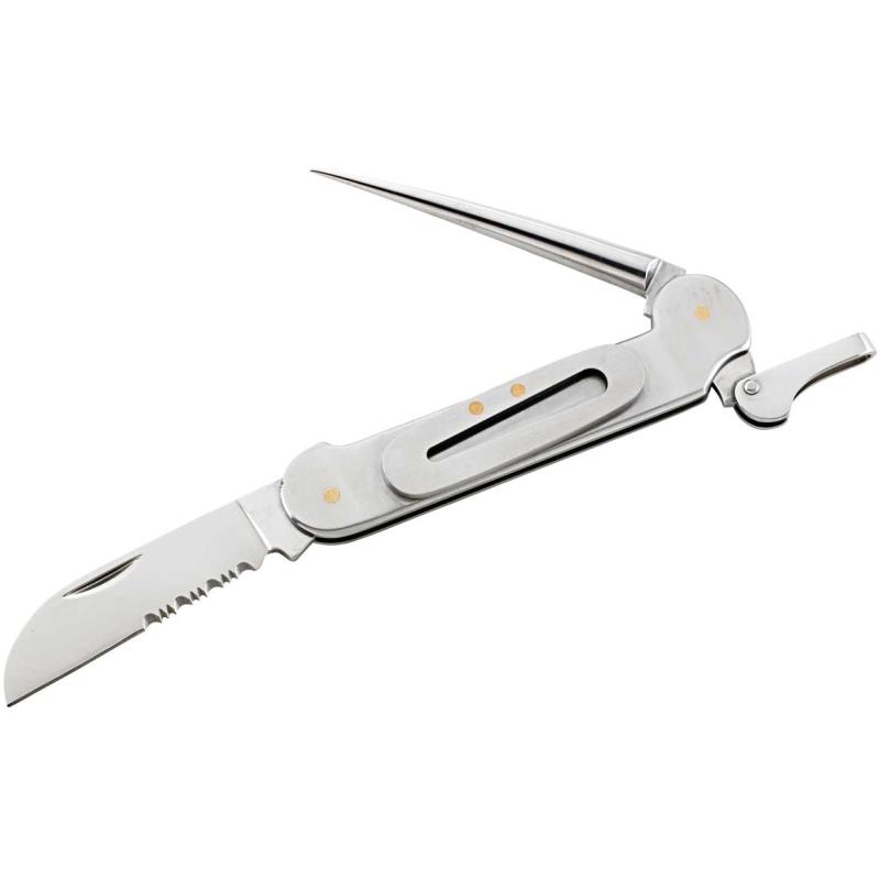 Herbertz sailing knife, 3Cr13 steel, Marlspieker blade length 7,2cm