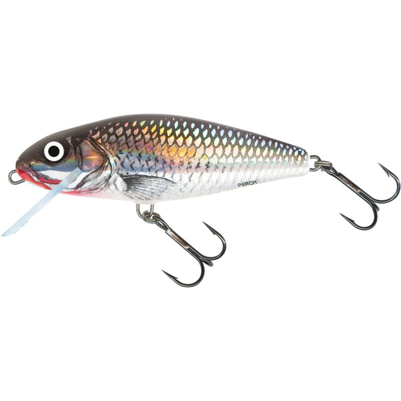 Salmo Perch Floating 8cm 12G Holo Gray Shiner 0,5 / 2,0m