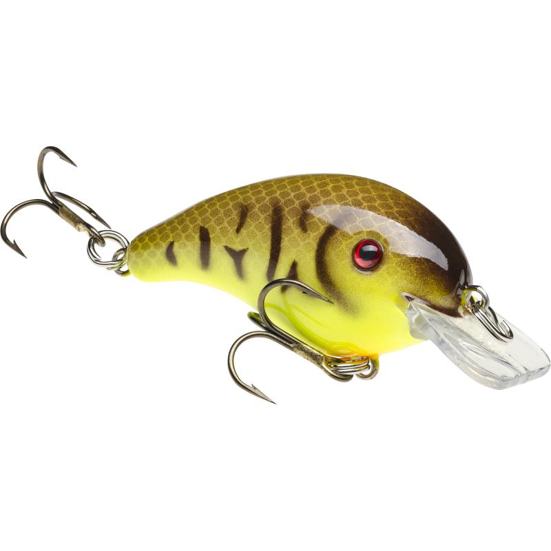 Strike King Pro Model Serie 1 Chartreuse Bauch Craw 6.5 cm 10.6G