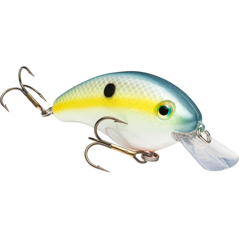 Strike King Pro Model Serie 4S Chartreuse Sexy Shad 11cm 15.9G