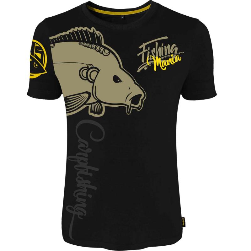 Hotspot Design T-Shirt Fishing Mania Carpfishing Gréisst M