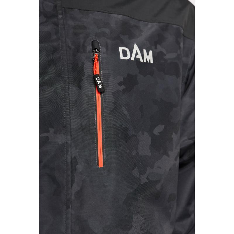 DAM Camovision Thermo Suit 2st L 66cm 70cm Zwart / Grijs 62cm 66cm 78cm