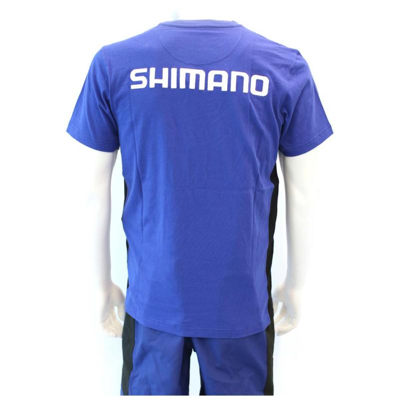 Shimano T-Shirt S Royal Blue