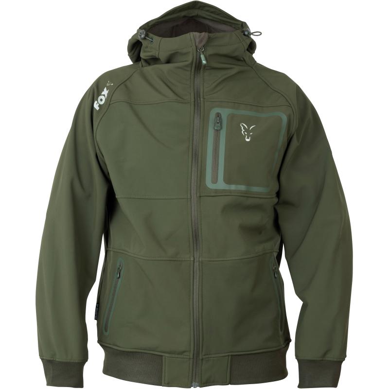 Fox collection Green Silver Shell hoodie - S