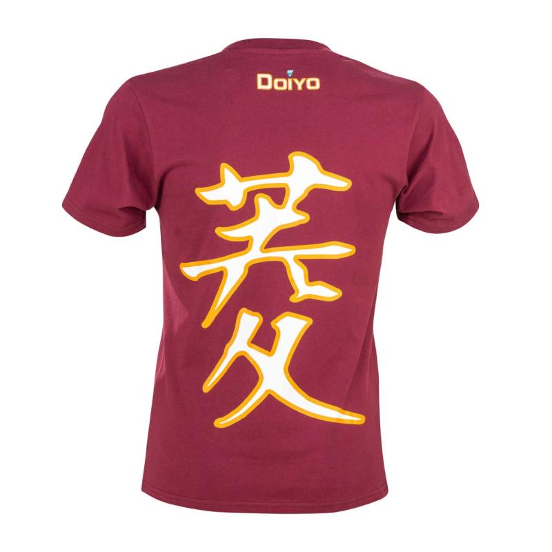 Doiyo T-Shirt Logo bordeaux Gr. M.