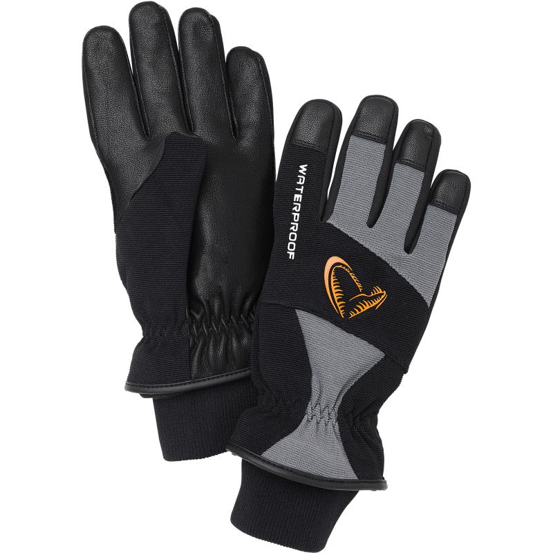 Savage Gear Thermo Pro Handschuesch L Grey / Black
