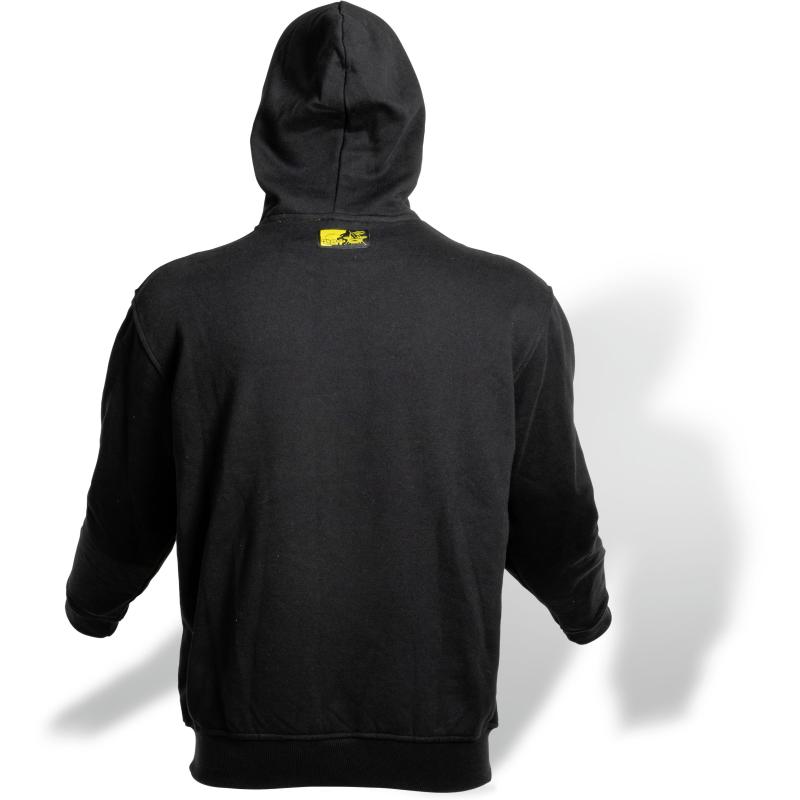Black Cat XL hoodie zwart