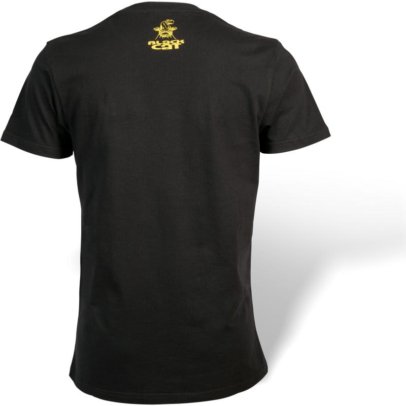 Black Cat M Established Collection T-Shirt schwaarz
