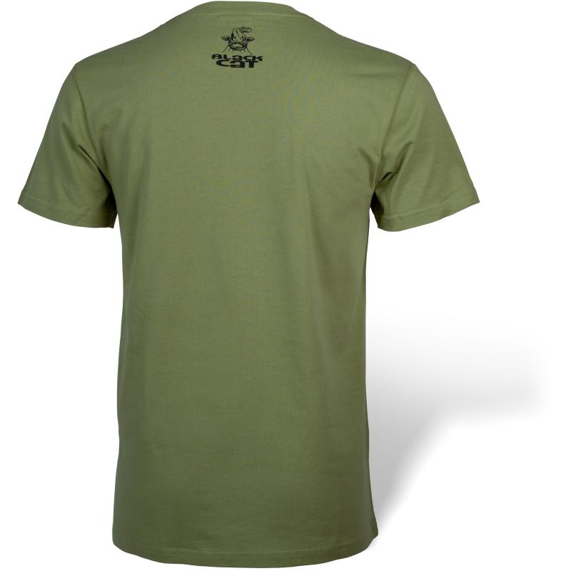 Black Cat M Military Shirt grün