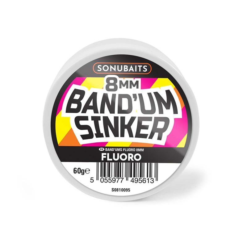 Sonubaits Band'Um Sinkers Fluoro - 8mm