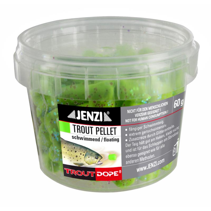 JENZI Trout pellets 60g green