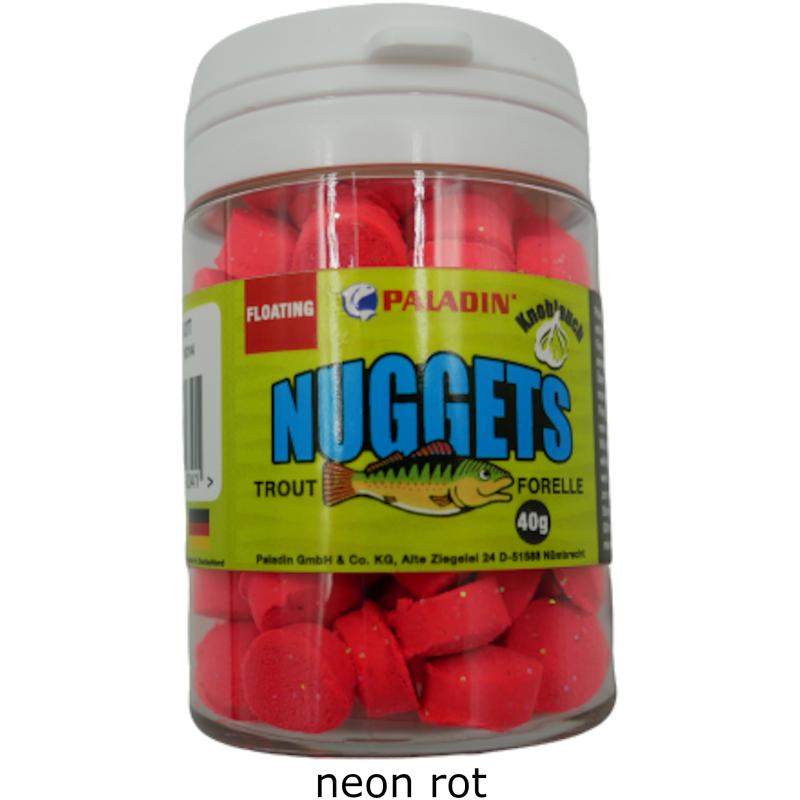 Paladin Nuggets 40g neon rood