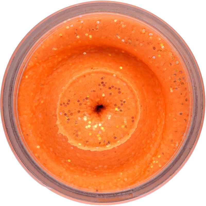 Berkley PowerBait Natural Glitter Trout Bait Fluorescent Orange 50g Anis