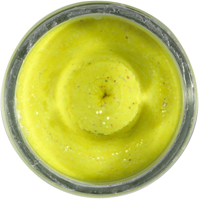 Granule de poisson Berkley Powerbait Dough parfum naturel - jaune soleil