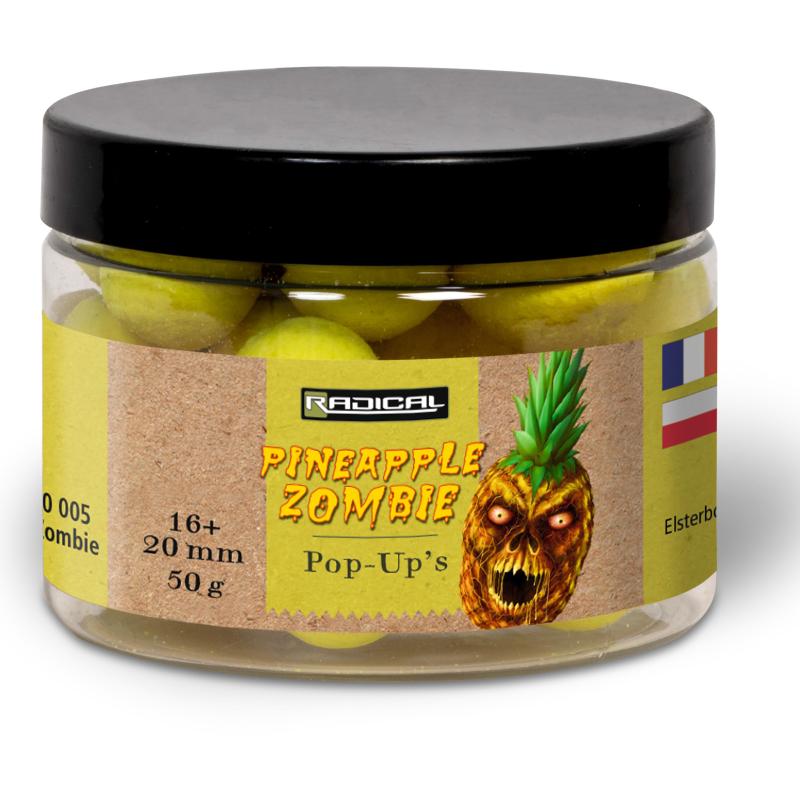 Radical Pineapple Zombie Pop Ups Ø 16mm / 20mm gelb 50g