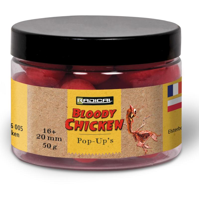 Radical Bloody Chicken Pop Ups Ø 16mm / 20mm red / brown 50g