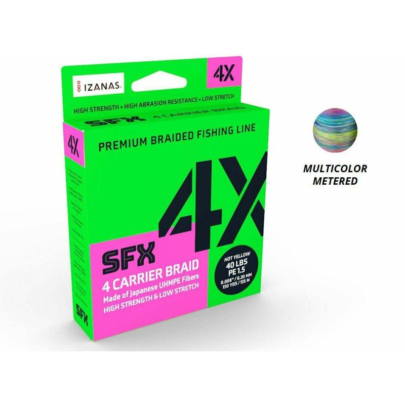 Sufix Sfx 4X Multicolor 300m 0,205mm