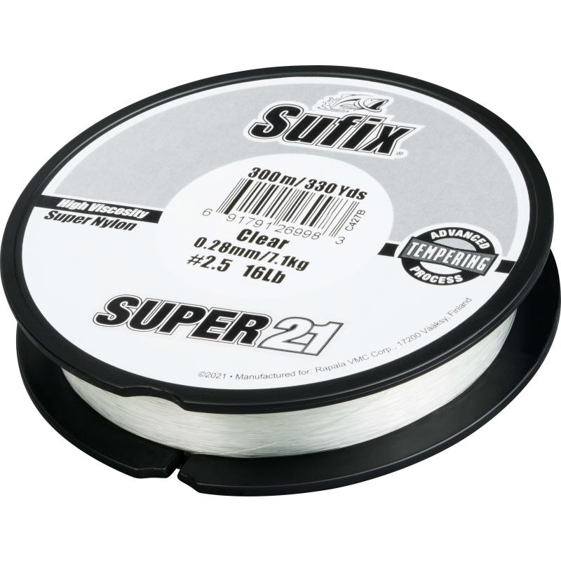 Sufix Super 21 Transparent 0,14mm 150m